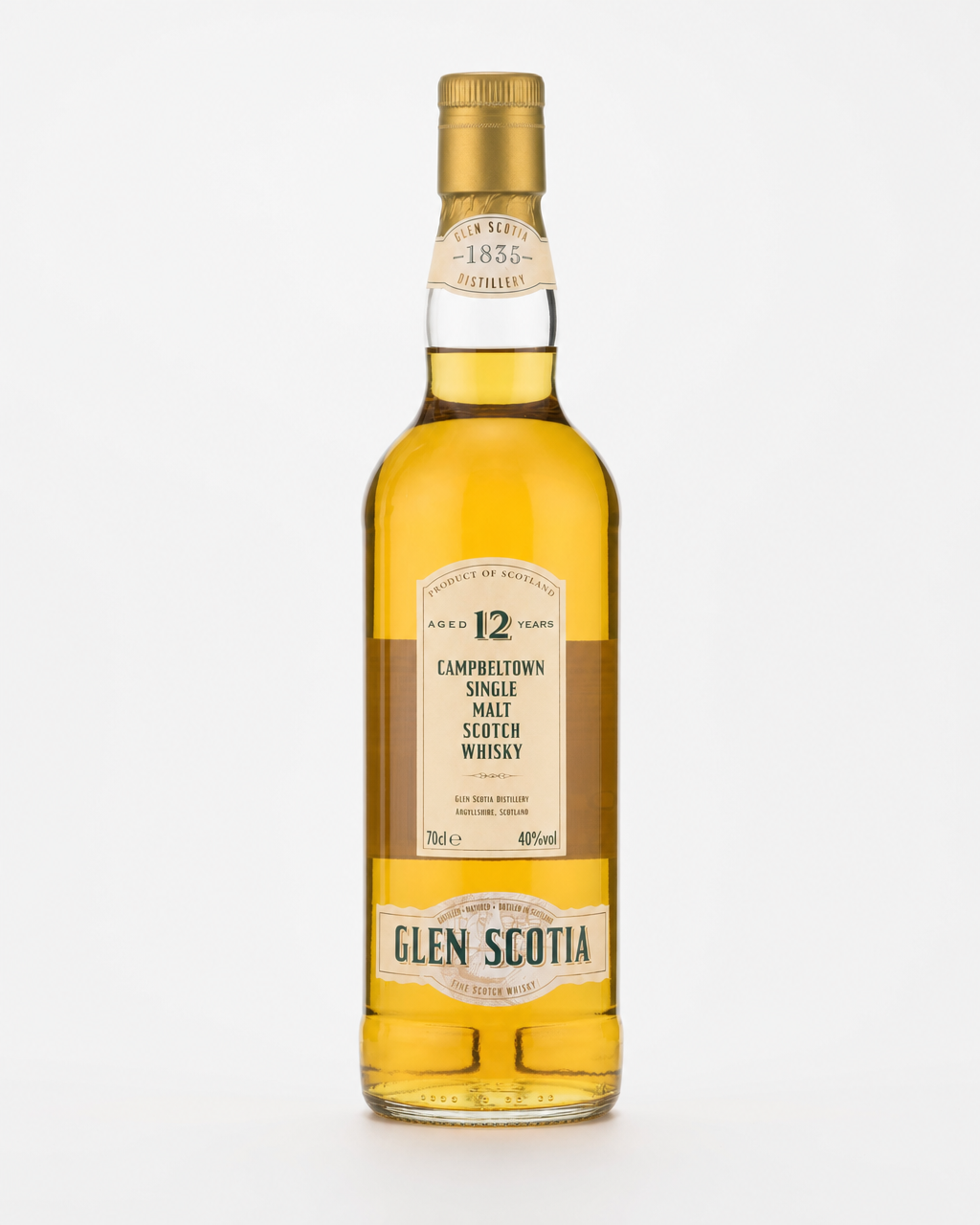 Glen Scotia 12 Year Old bottle