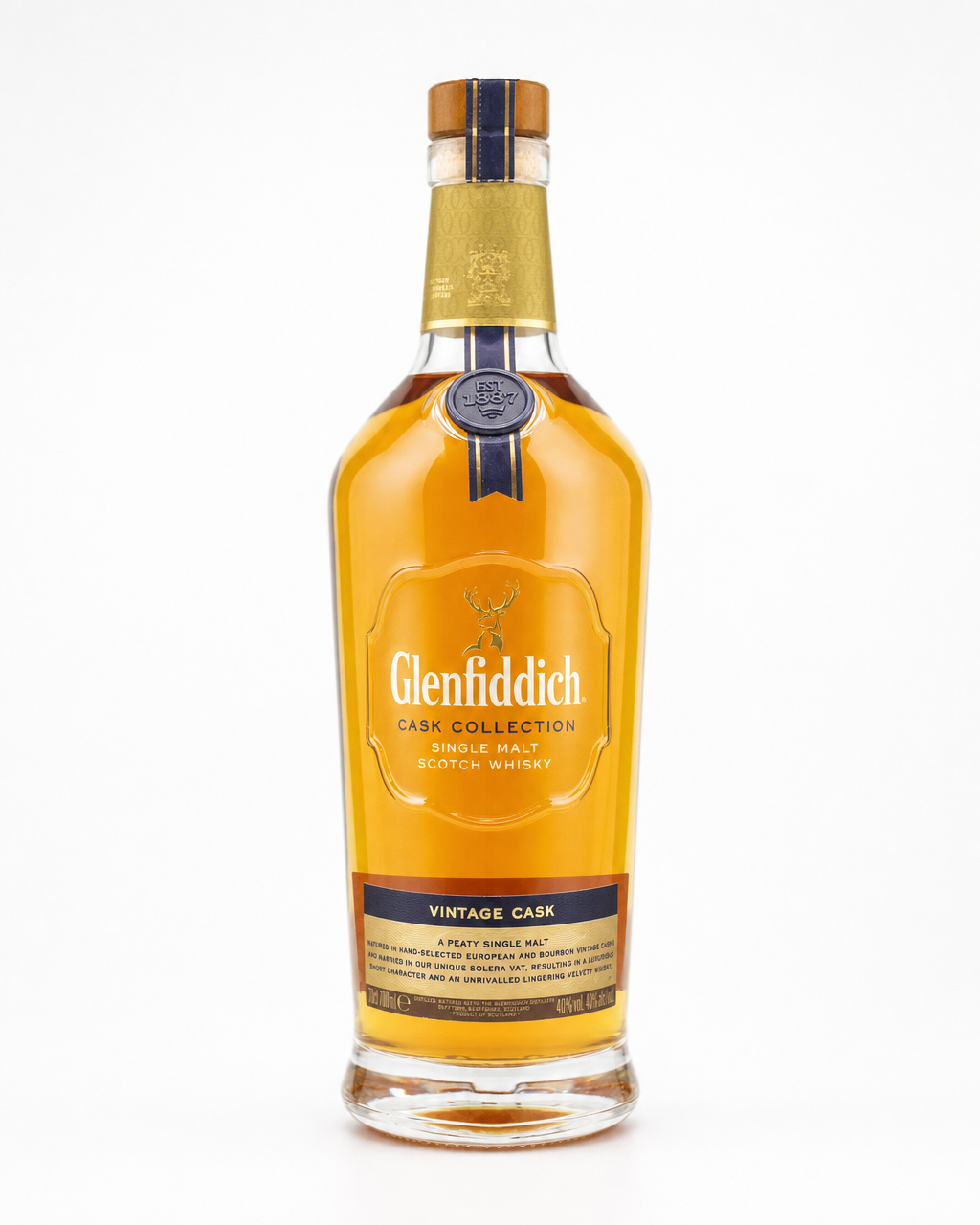 Glenfiddich Cask Collection Vintage Cask bottle