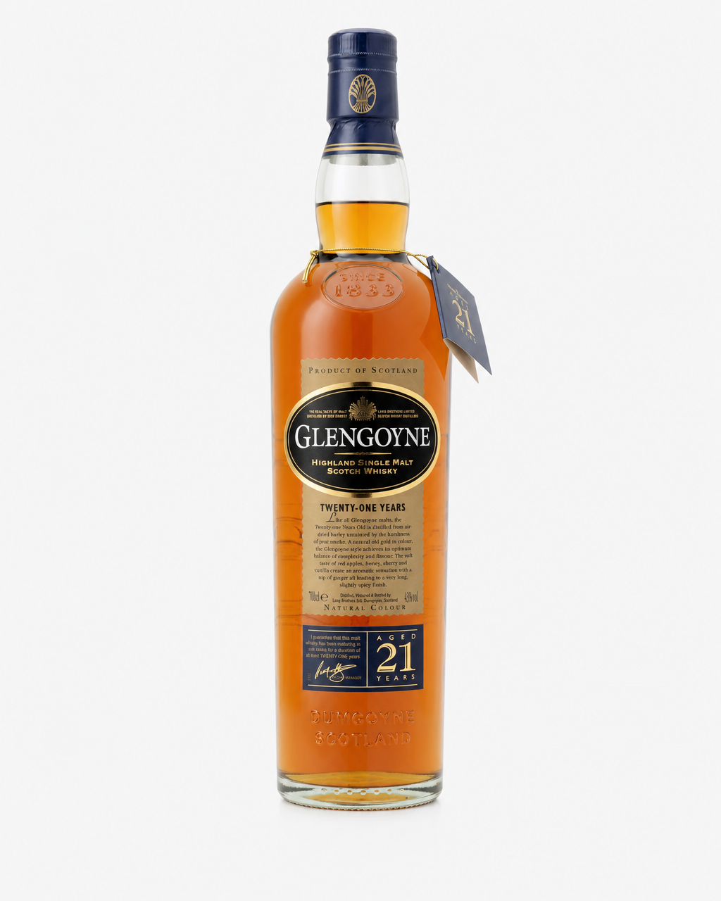 Glengoyne 21 Year Old bottle