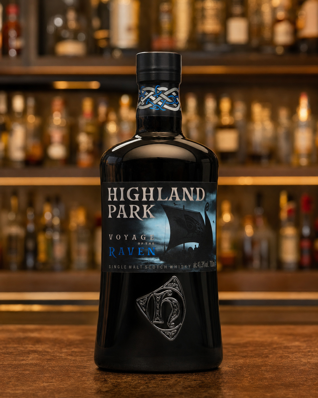 Highland Park Voyage Of The Raven bottle, alternate view