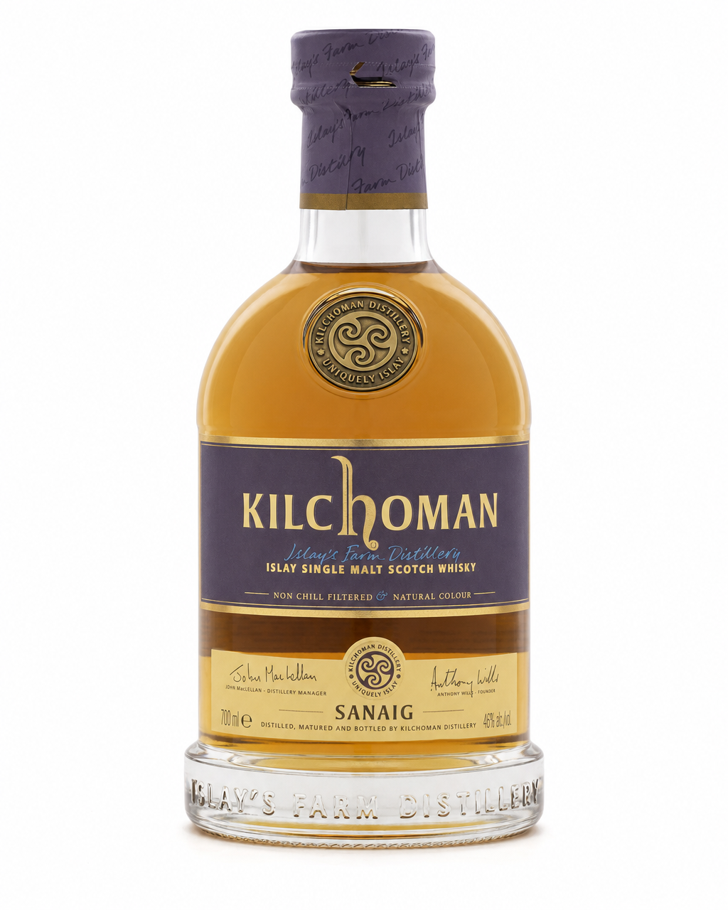 Kilchoman Sanaig bottle