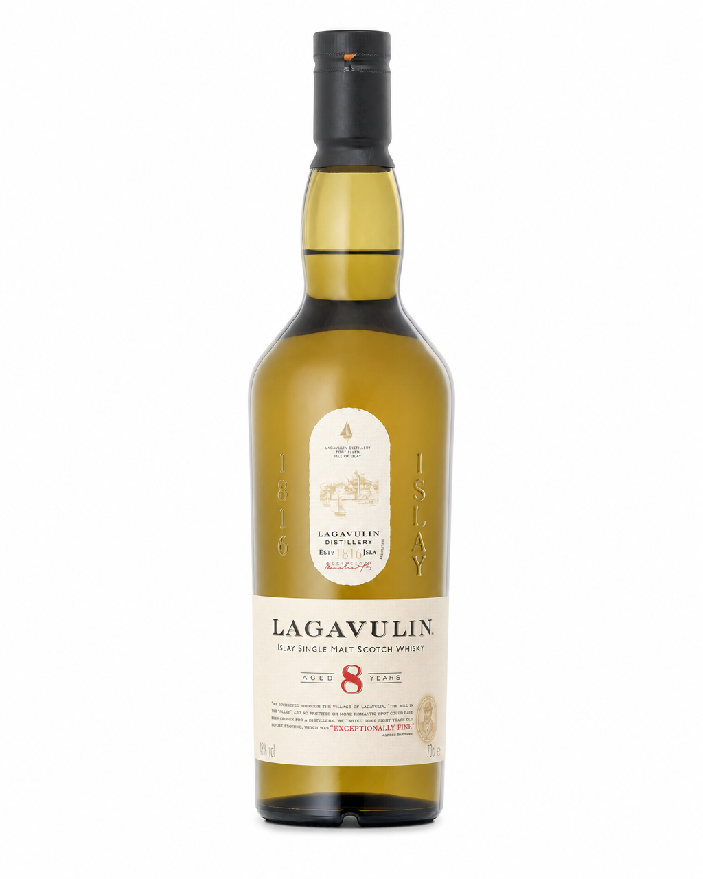 Lagavulin 8 Year Old bottle