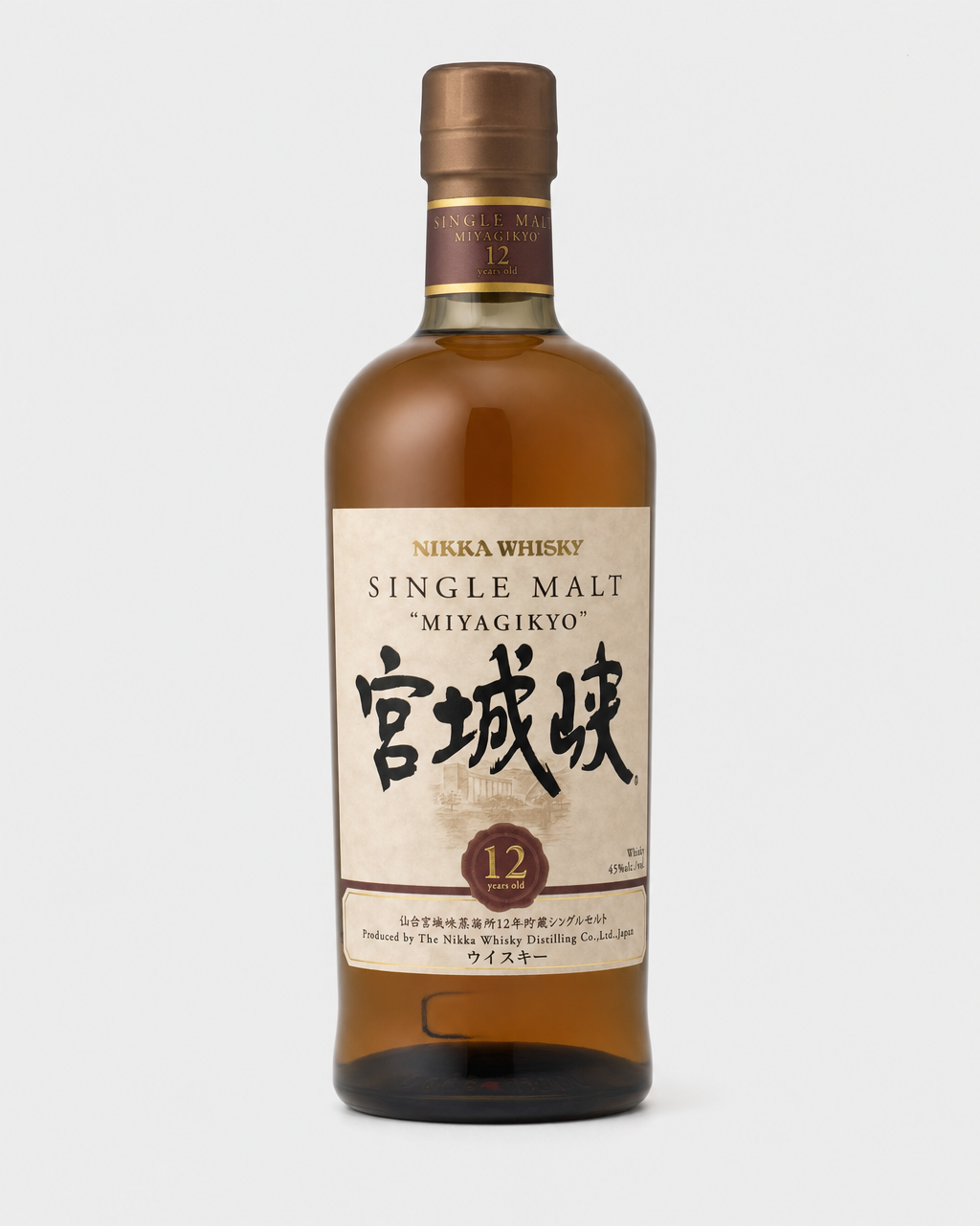 Nikka Miyagikyo 12 Year Old bottle