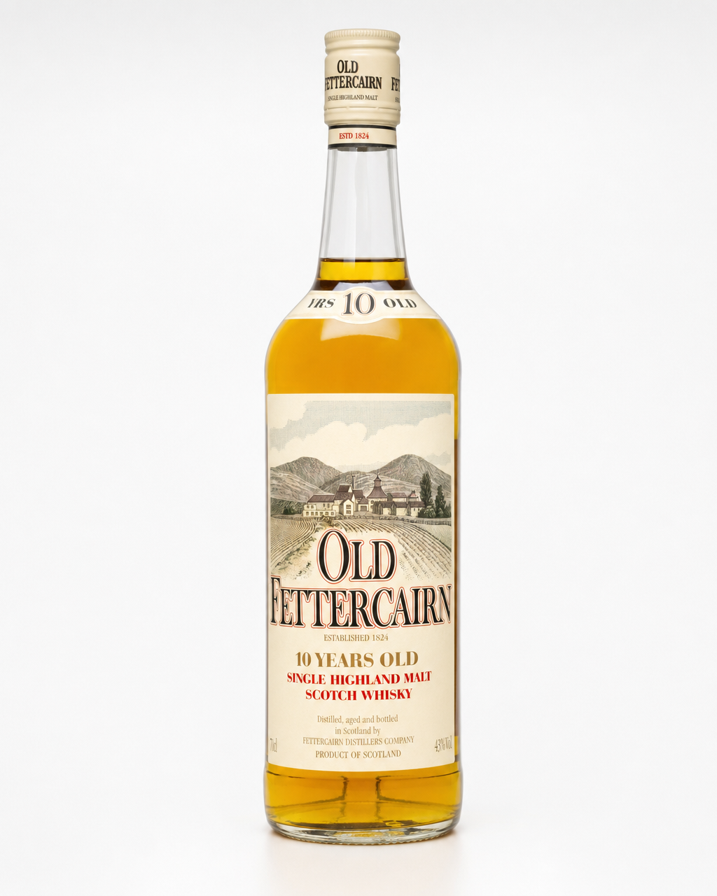 Old Fettercairn 10 Year Old bottle