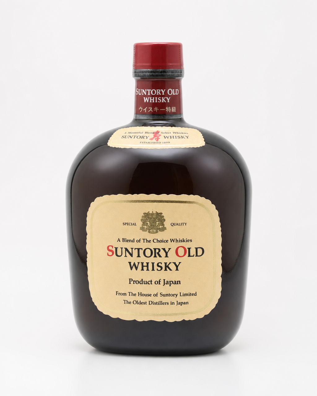 Suntory Old Whisky bottle
