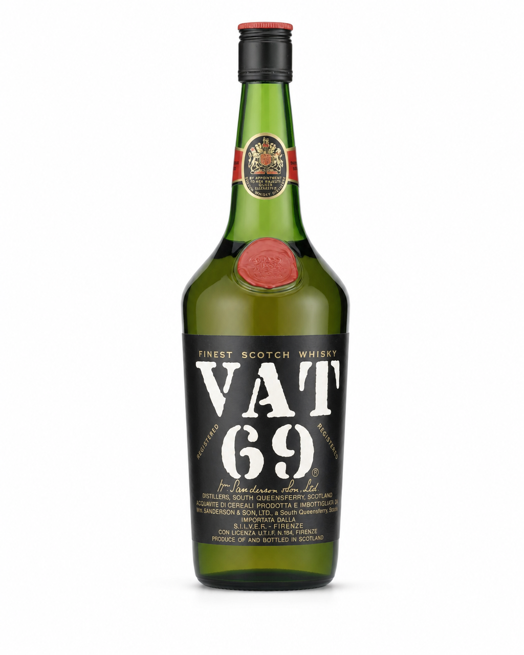 Vat 69 bottle